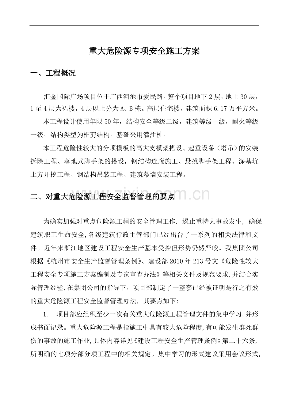 重大危险源专项安全施工方案.doc_第2页