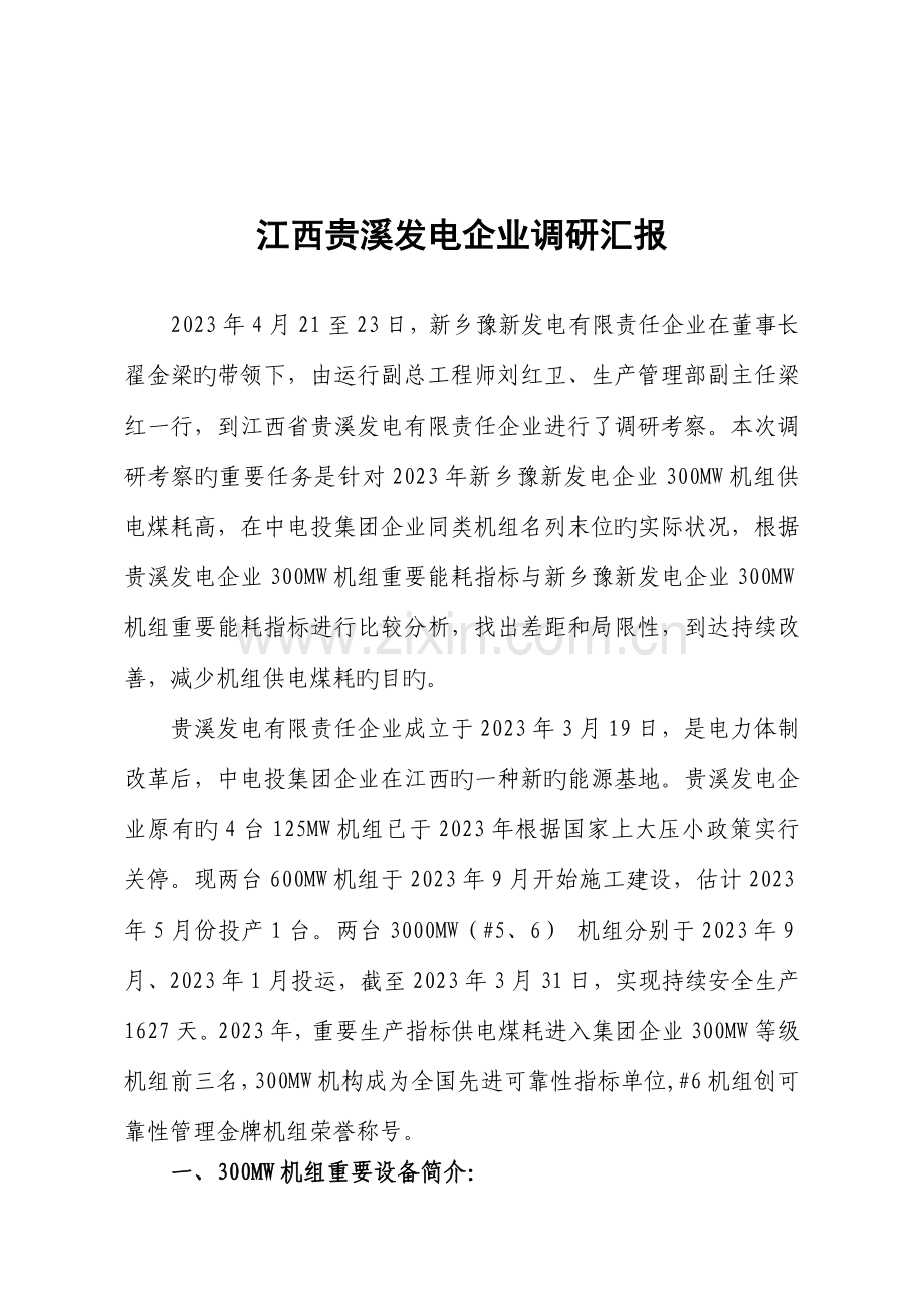 贵溪发电公司调研报告.doc_第2页