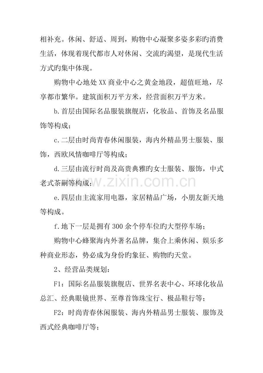 商场前期筹备的运营方案.doc_第2页