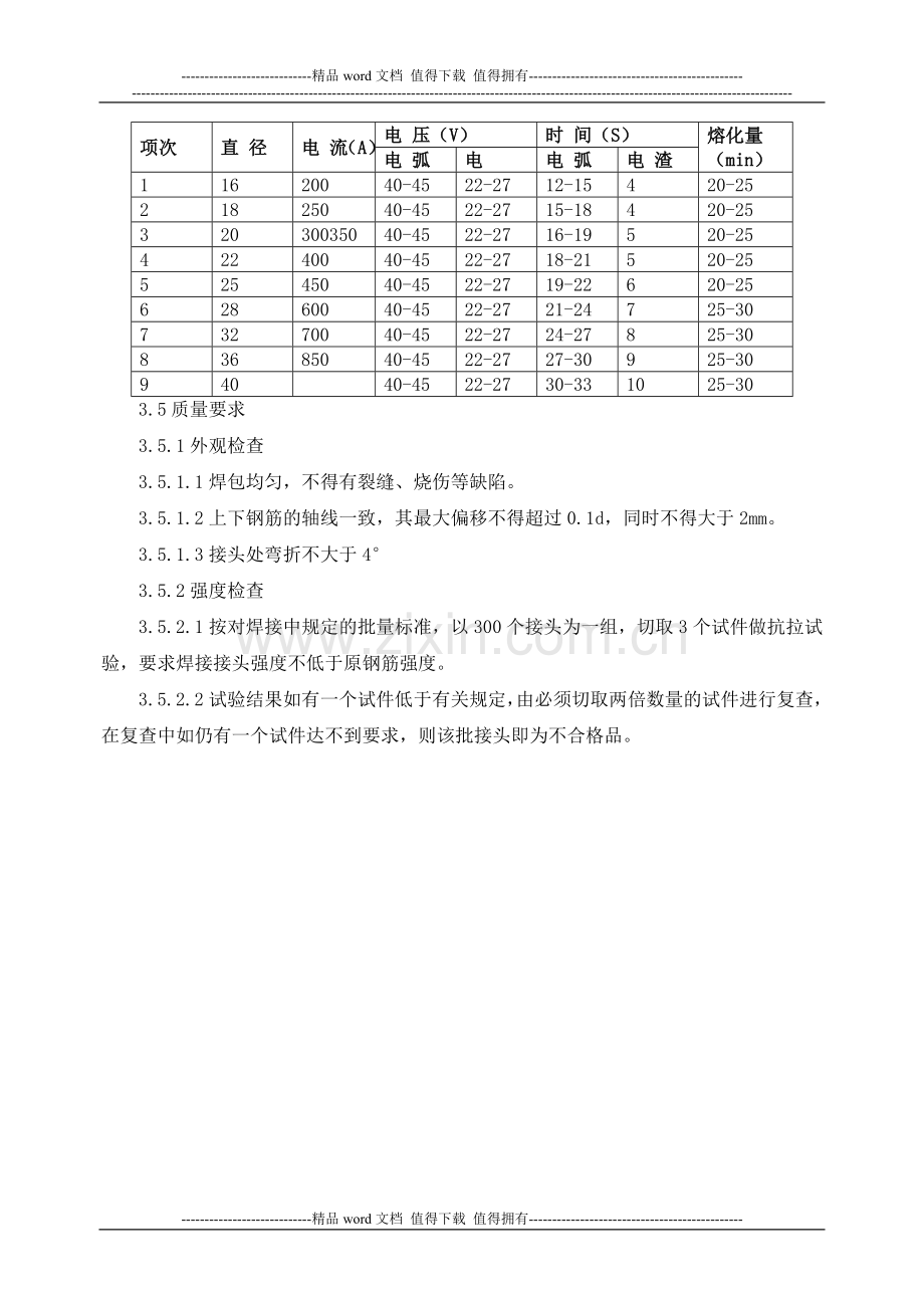 钢筋电渣压力焊接施工作业指导书.doc_第2页