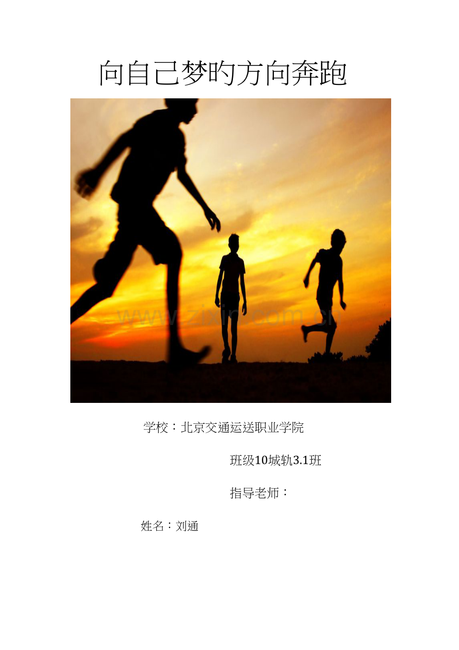轨道管理职业生涯规划.docx_第1页