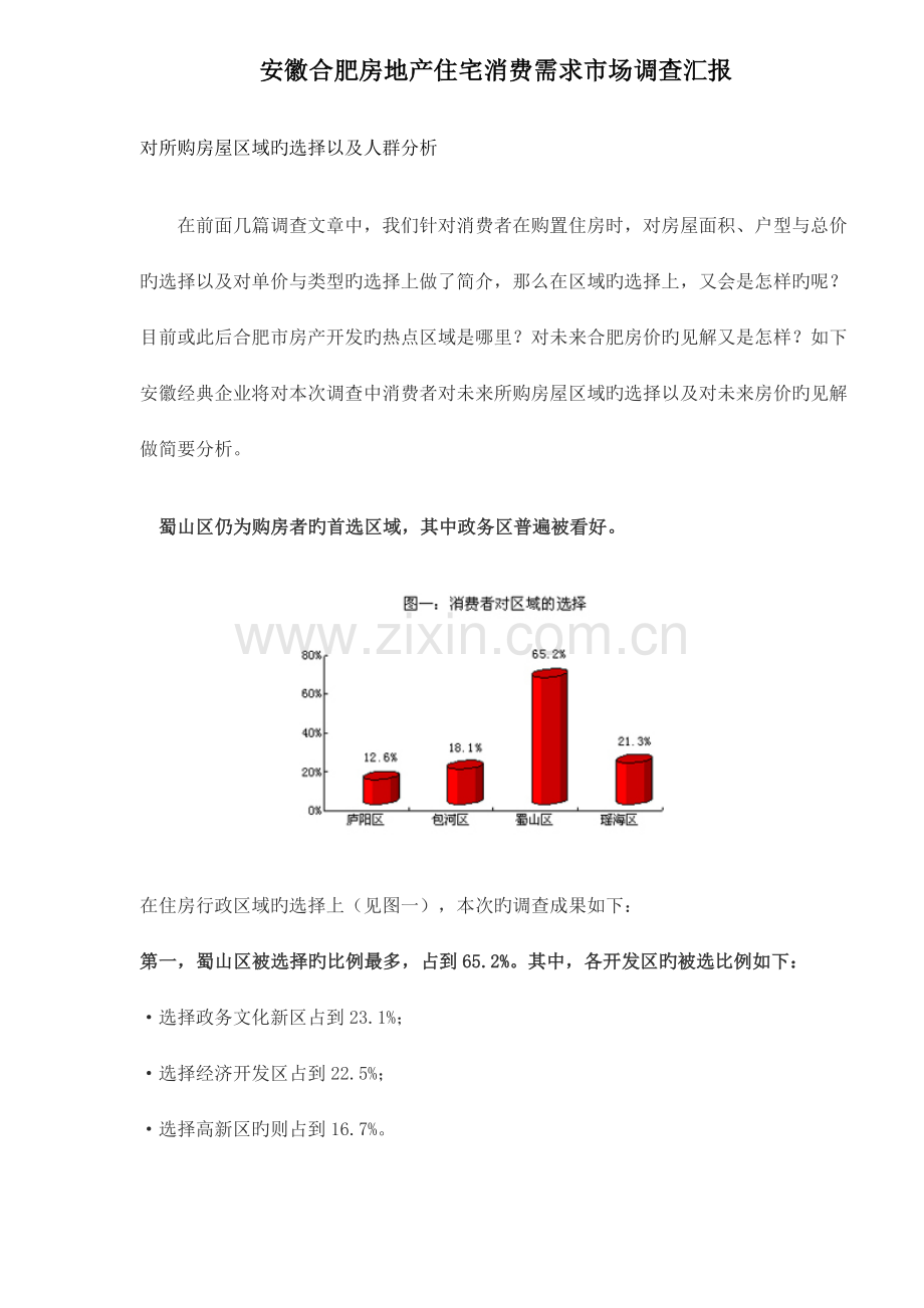 地房地产住宅市场需求调查报告.doc_第1页