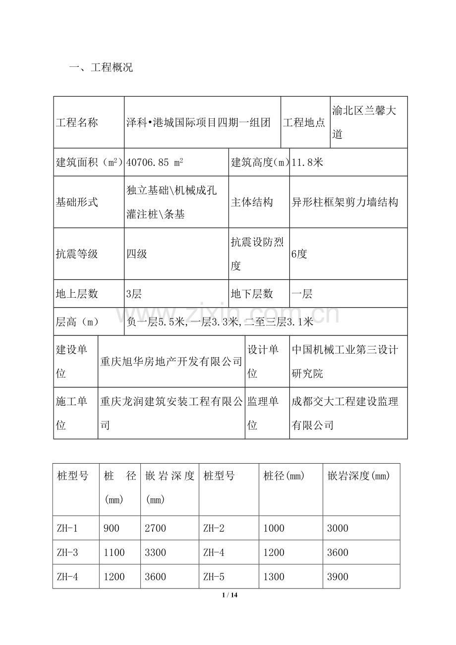 泽科水下混凝土浇筑施工方案.doc_第1页