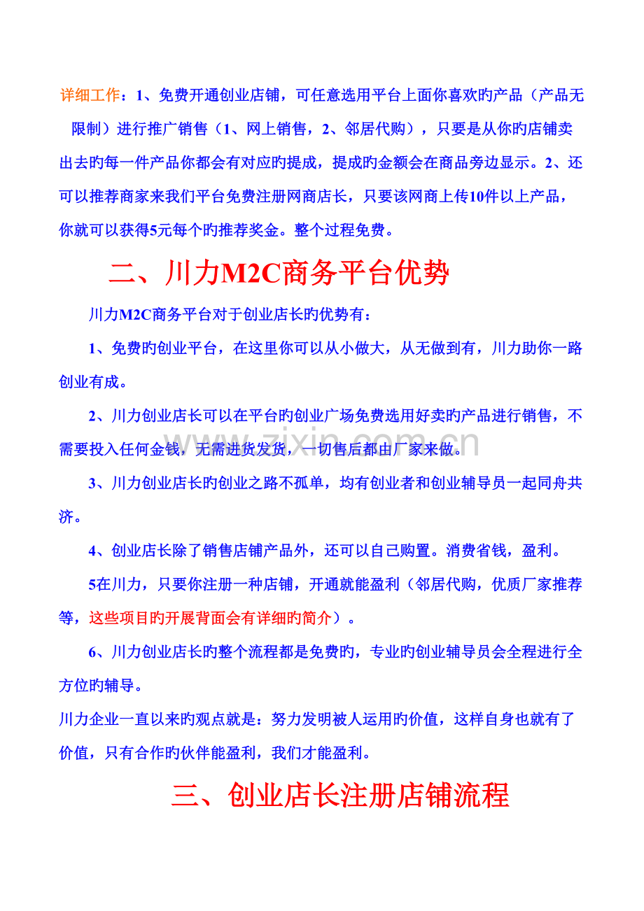 川力M2C创业店长项目.doc_第2页