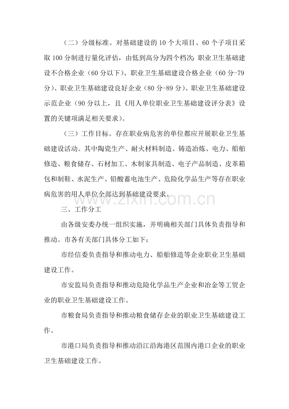 职业卫生基础建设年活动实施方案.doc_第2页