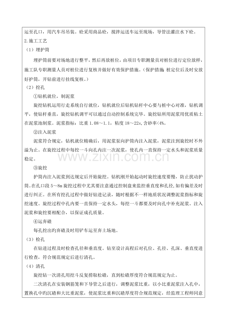 旋挖钻钻孔技术交底.doc_第2页