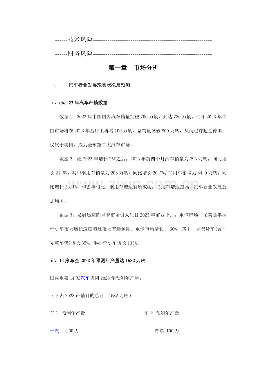 汽车标准件项目可行性研究报告.doc_第2页