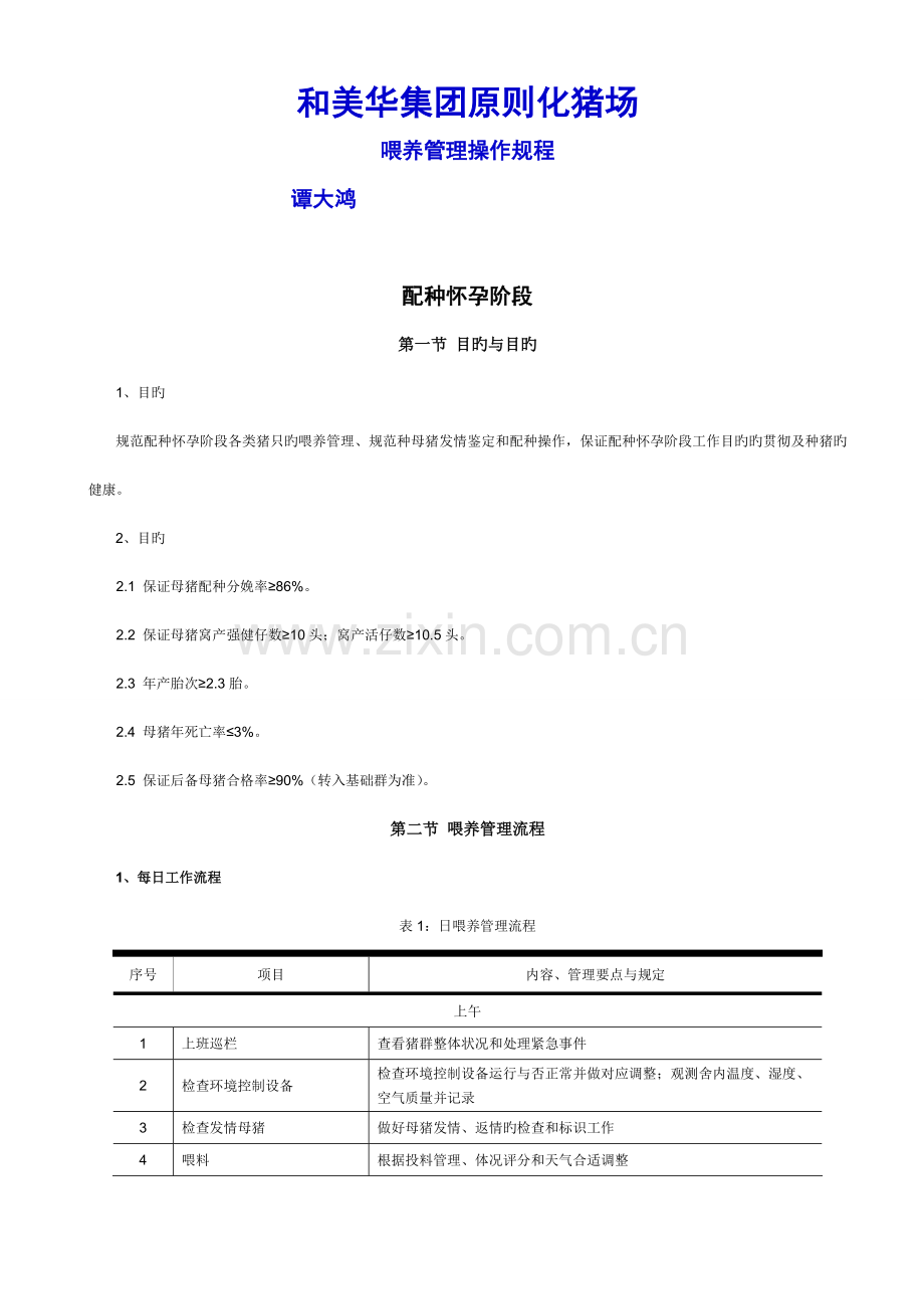 集团标准化猪场饲养管理操作规程.doc_第1页
