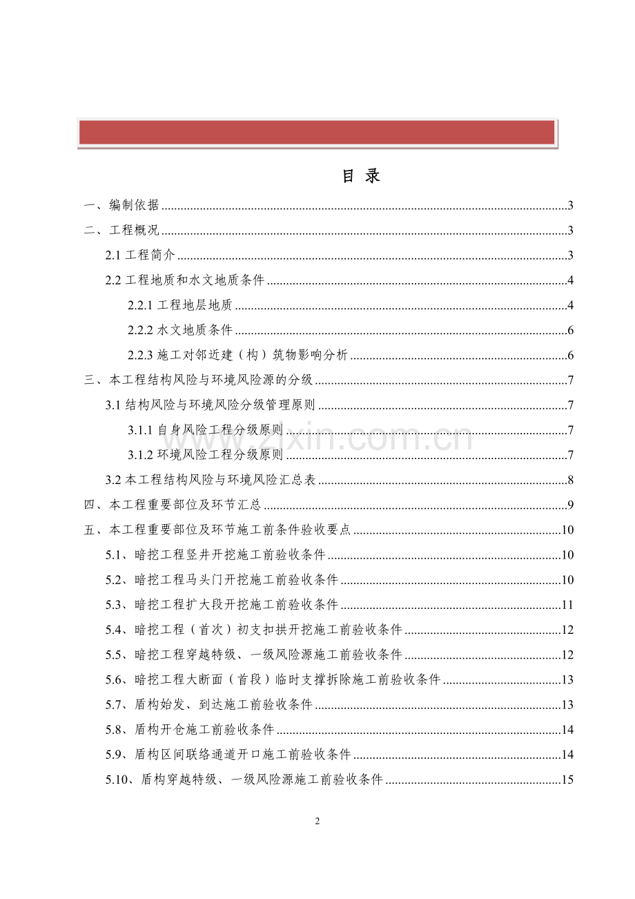 重要部位和环节施工前条件验收工作方案.doc_第2页