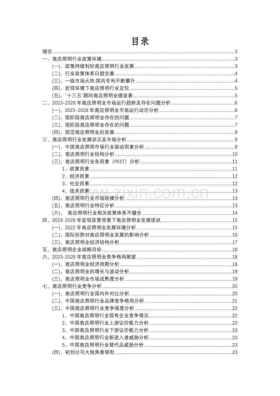 2023年商店照明行业分析报告及未来五至十年行业发展报告.docx_第2页