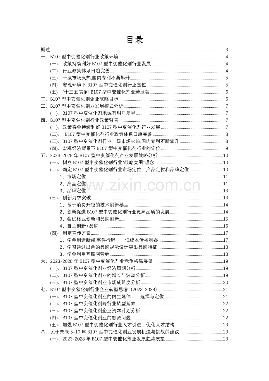 2023年B107型中变催化剂行业市场需求分析报告及未来五至十年行业预测报告.docx_第2页