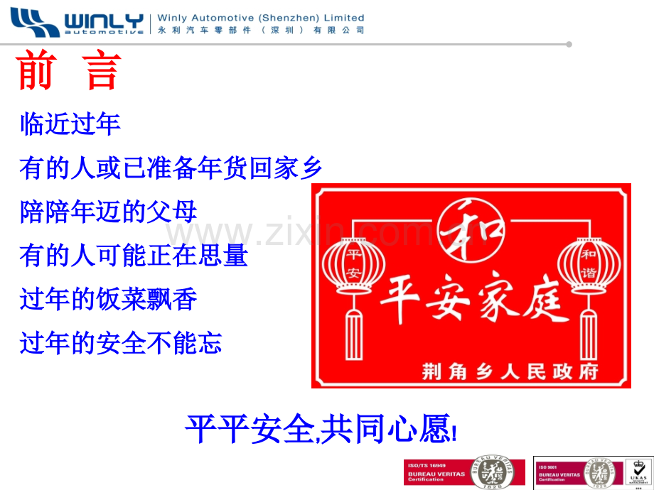 春节安全注意事项.pptx_第1页