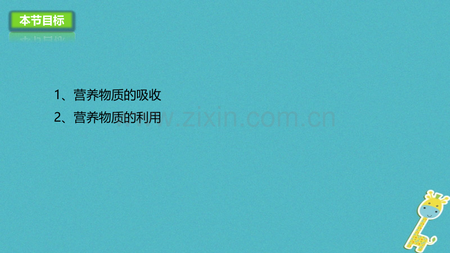 河北省七年级生物下册213营养物质的吸收和利用冀教版.pptx_第2页