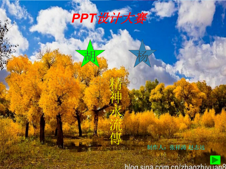 设计胡杨精神.pptx_第1页