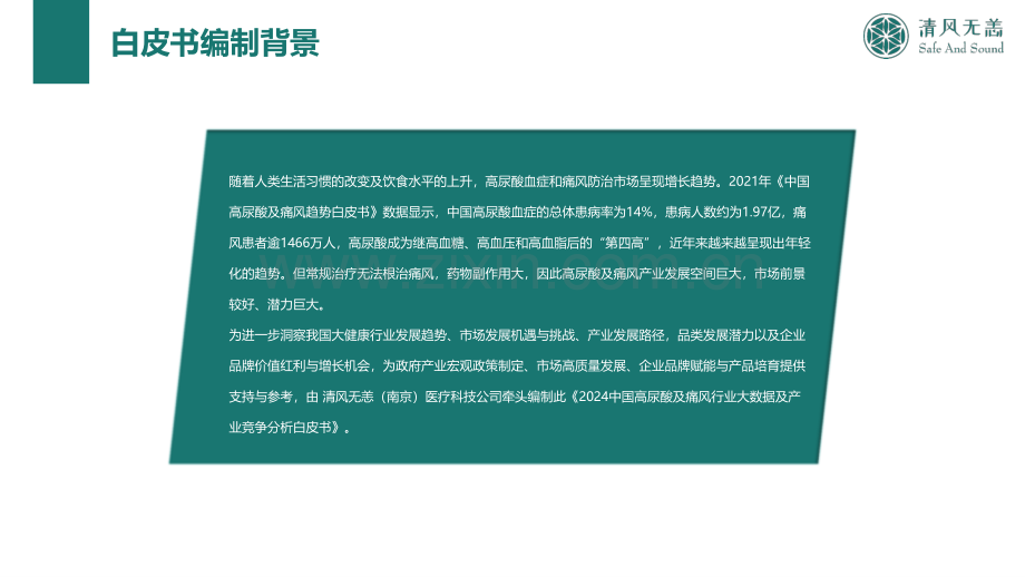 中国高尿酸及痛风行业大数据及产业竞争分析.pdf_第2页