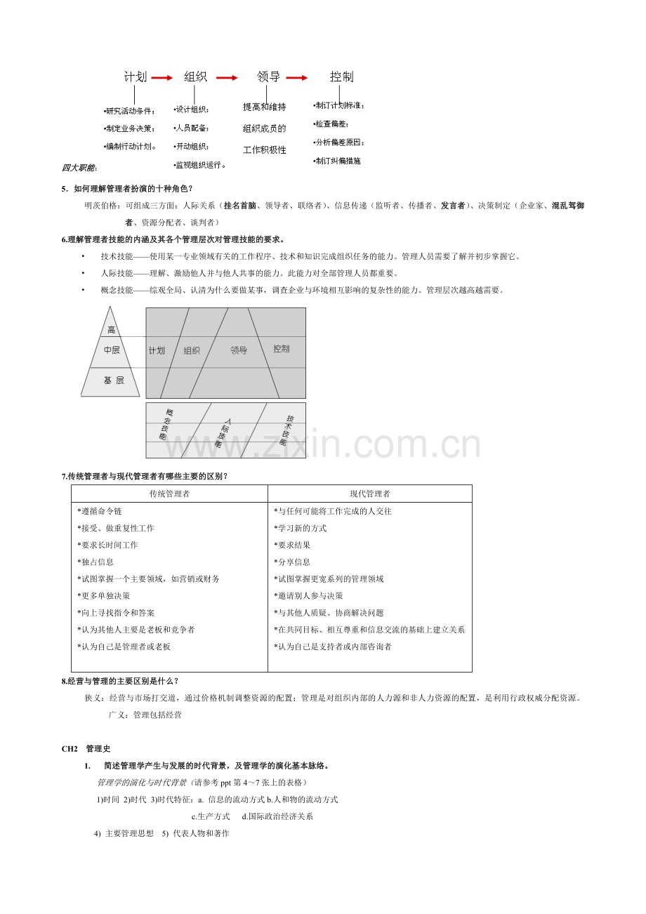 管理学复习加强版罗宾斯.doc_第2页