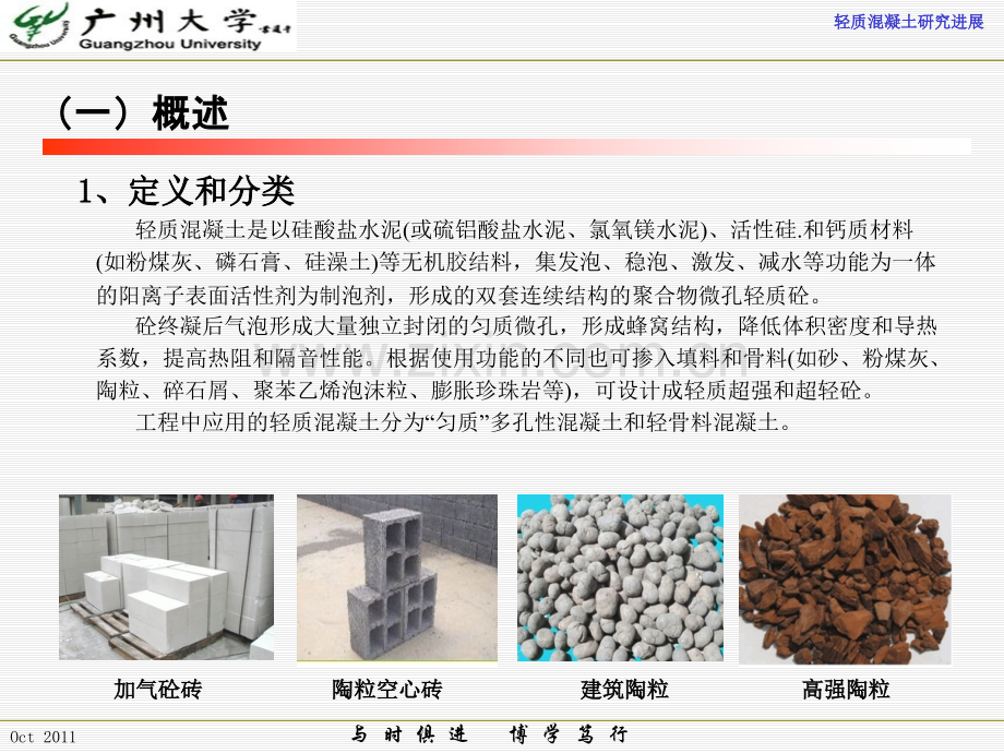 轻质混凝土研究进展.pptx_第2页