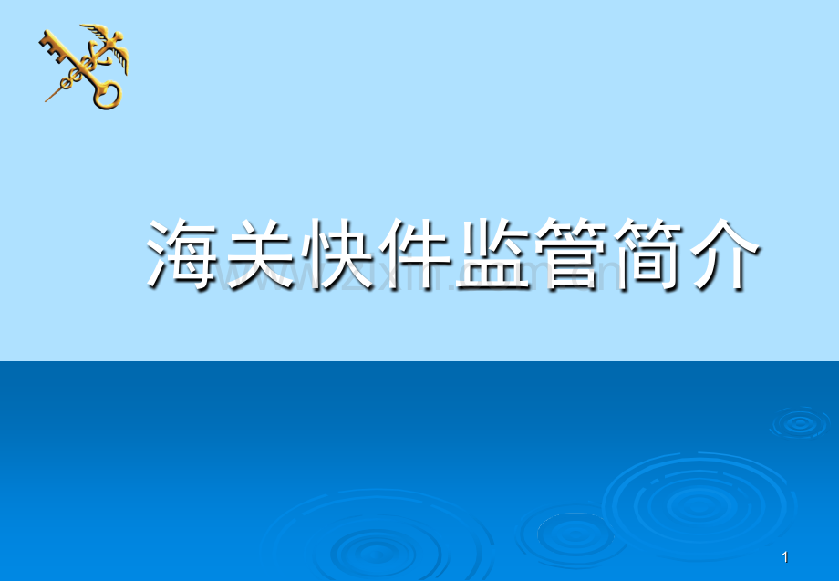 海关快件监管简介20140124.pptx_第1页