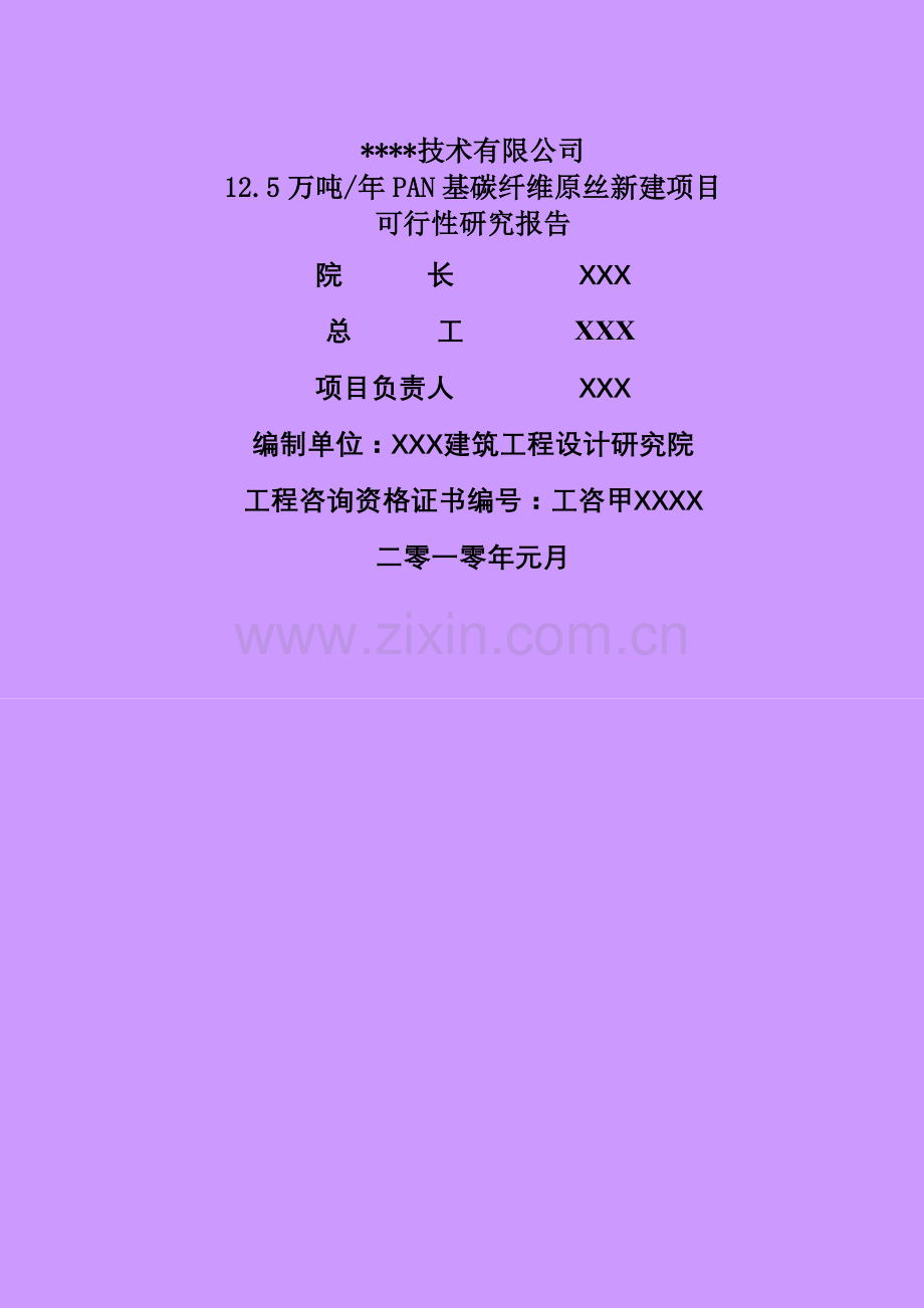 年产12.5万吨pan基碳纤维原丝建设项目申请建设可研报告.doc_第2页
