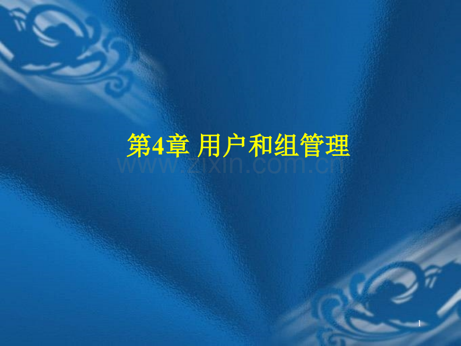 用户和组管理.pptx_第1页