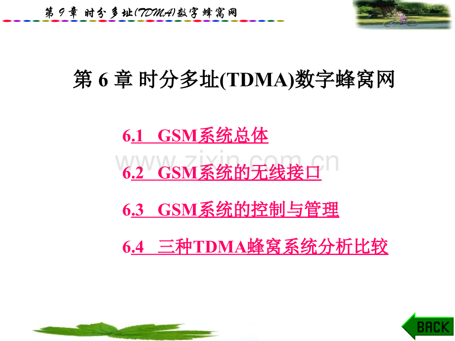时分多址tdma数字蜂窝网.pptx_第1页