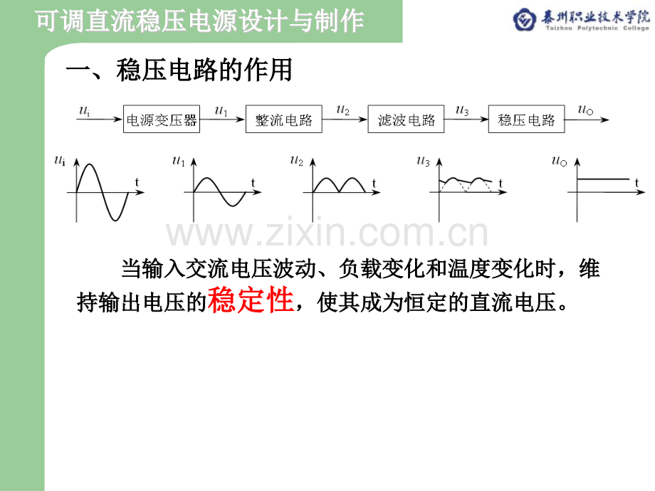 稳压电路分析与设计.pptx_第1页