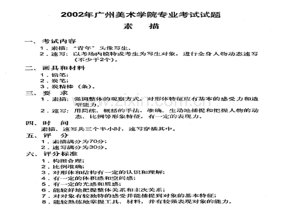 素描头像.pptx_第1页