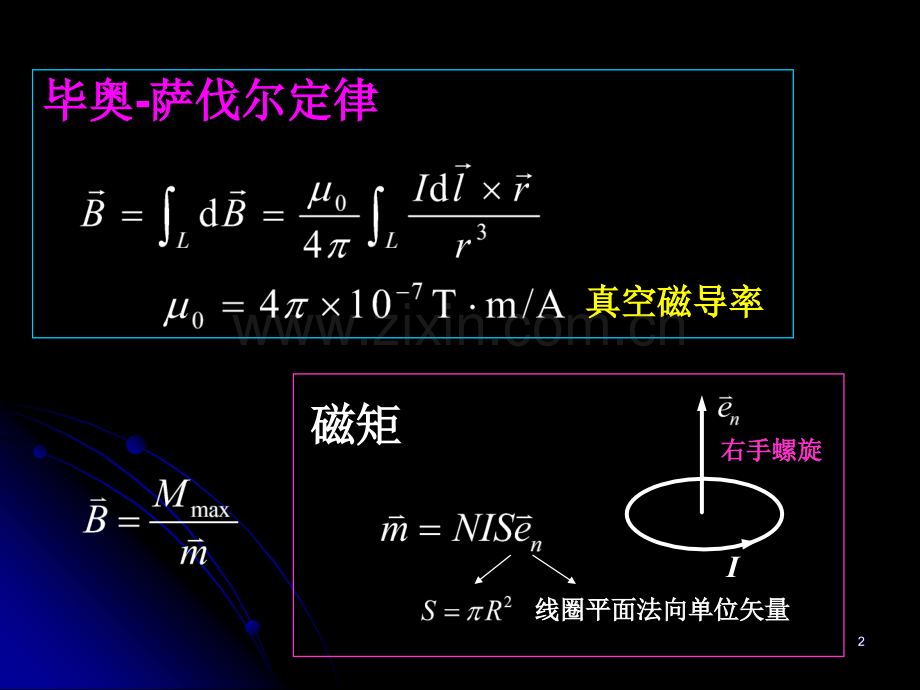 稳恒磁场磁介质习题课.pptx_第2页
