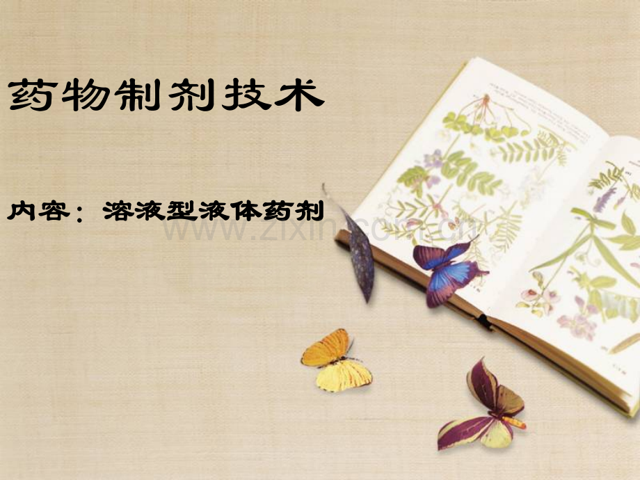 溶液型液体药剂.pptx_第1页