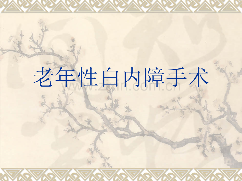 老年性白内障手术研究.pptx_第1页