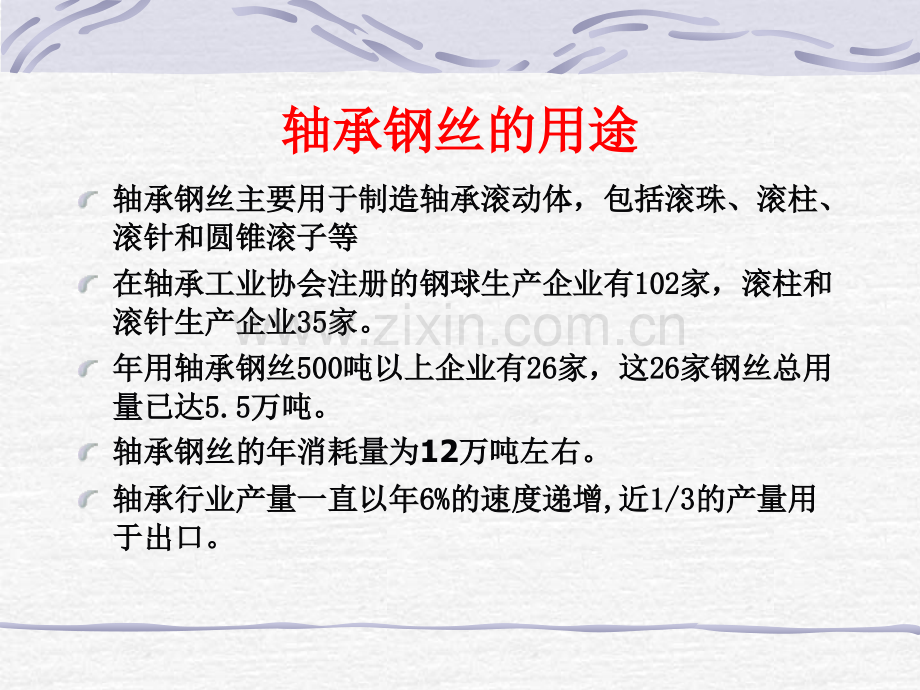 轴承钢丝的现状与发展.pptx_第1页