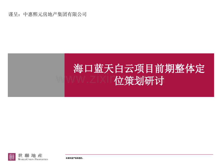 海口中惠海口蓝天白云项目前期策划定位投标.pptx_第1页
