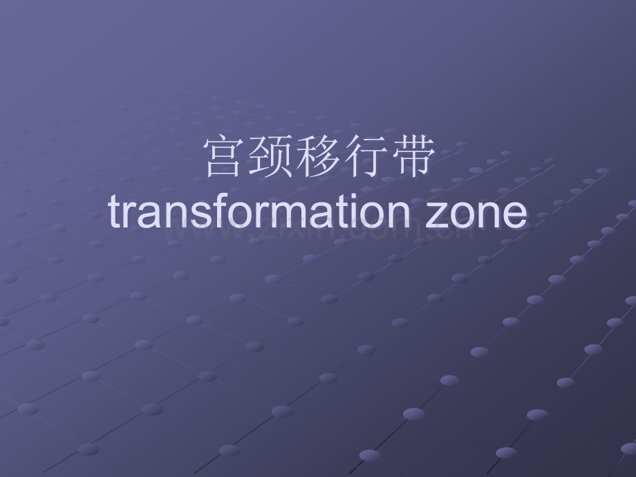 宫颈移行带ppt课件.ppt_第1页