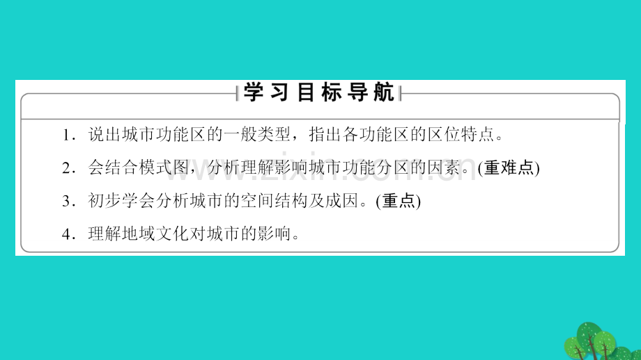教师用书2016高中地理城市与环境城市空间结构鲁教版必修.pptx_第1页