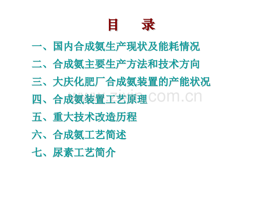 国内典型合成氨装置工艺介绍.pptx_第2页