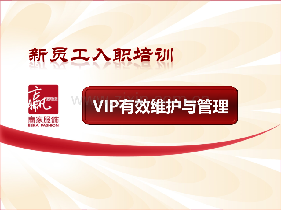 新员工培训VIP维护的有效步骤.pptx_第1页