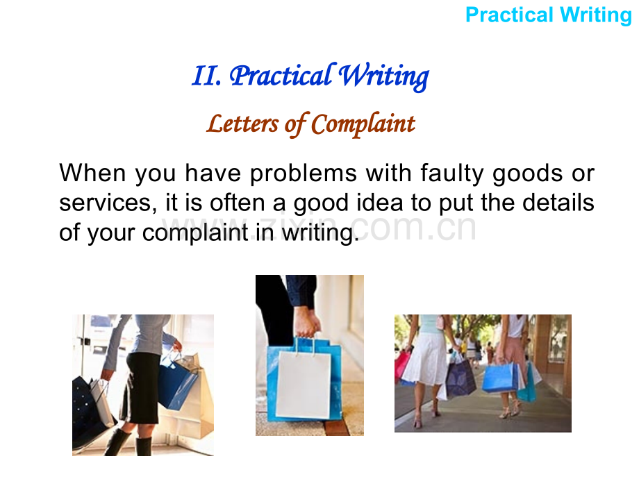 商务英语投诉信撰写.pptx_第1页