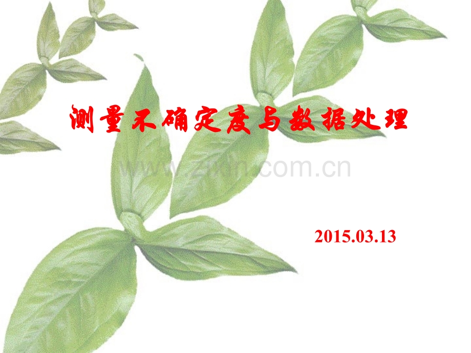 大学物理实验测量与数据处理.pptx_第1页