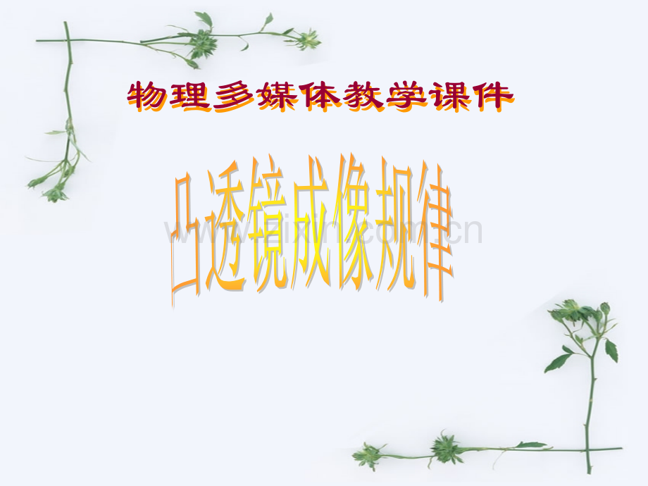 凸透镜成像规律12.pptx_第1页