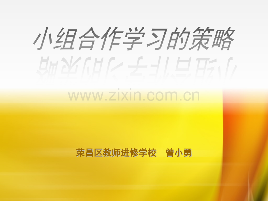 小组合作学习策略.pptx_第1页