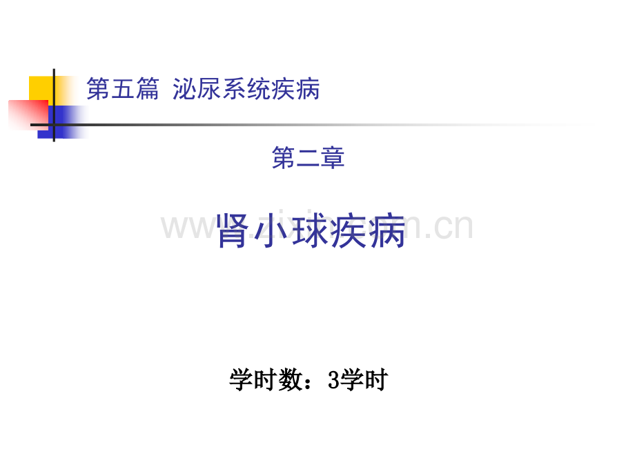 内科学泌尿系统肾小球疾病概述.pptx_第1页