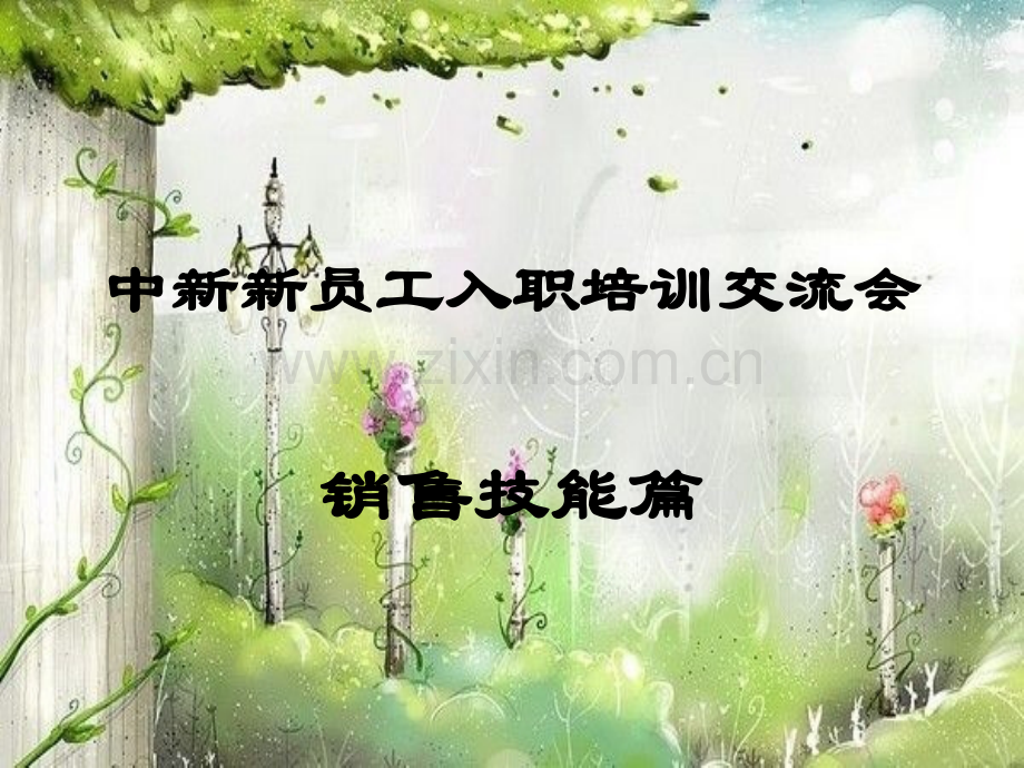 新员工销售技能篇.pptx_第1页