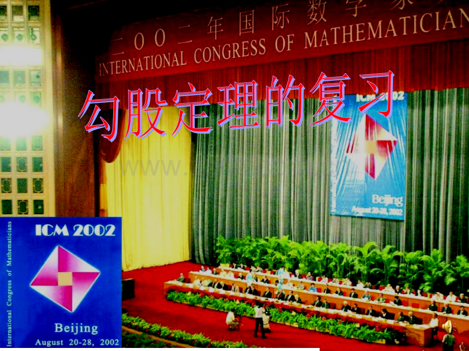 初中数学八年级下册勾股定理复习.pptx_第1页