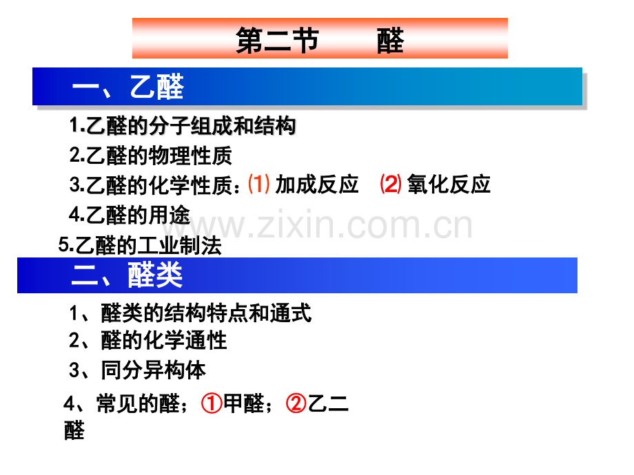 同课异构化学32醛人教版选修51一般.pptx_第2页