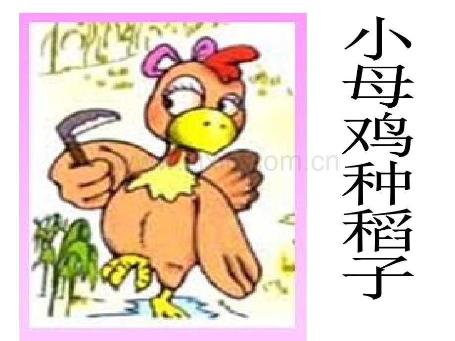 小母鸡种稻子时.pptx_第2页