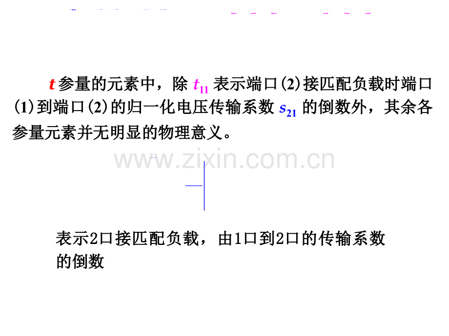 微波网络参数变换.pptx_第1页