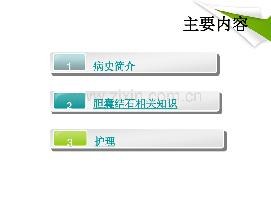 护理查房胆囊结石1.pptx_第1页
