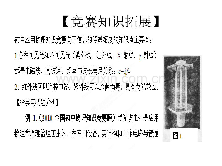 初中应用物理知识竞赛辅导讲座10信息的传递.pptx_第2页
