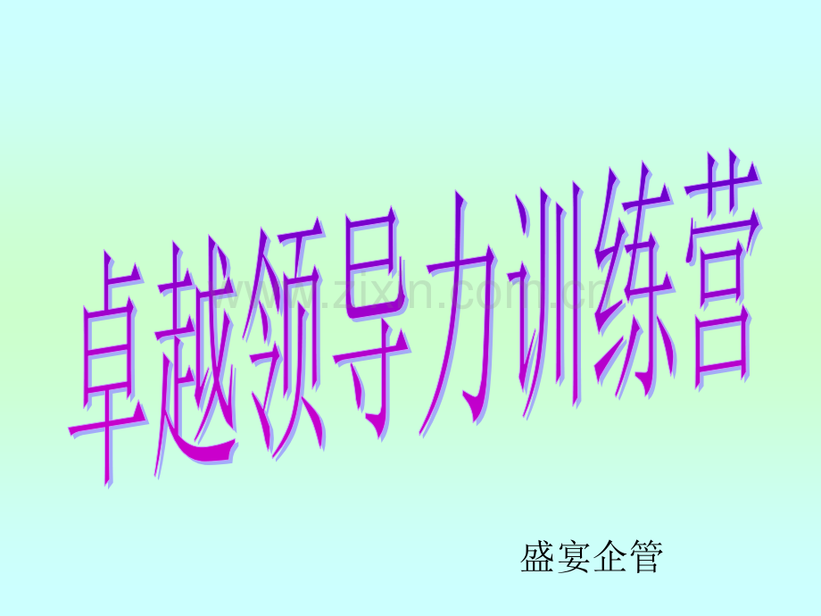 卓越领导力训练营.pptx_第1页