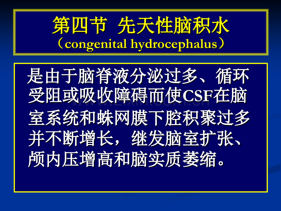 常见疾病病因与治疗方法——先天性脑积水.pptx_第1页